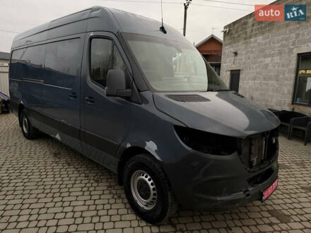 Сірий Мерседес Sprinter, об'ємом двигуна 3 л та пробігом 164 тис. км за 22500 $, фото 1 на Automoto.ua