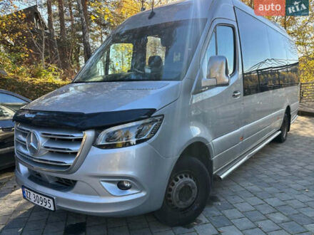Серый Мерседес Sprinter, объемом двигателя 3 л и пробегом 200 тыс. км за 70000 $, фото 1 на Automoto.ua