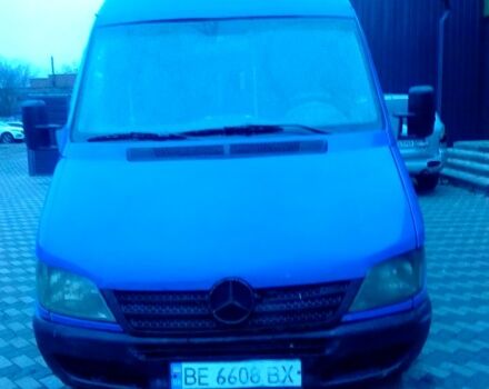 Синий Мерседес Sprinter, объемом двигателя 2.1 л и пробегом 400 тыс. км за 9300 $, фото 6 на Automoto.ua
