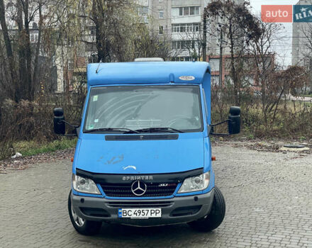 Синий Мерседес Sprinter, объемом двигателя 2.15 л и пробегом 378 тыс. км за 15000 $, фото 3 на Automoto.ua