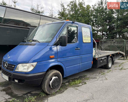 Синий Мерседес Sprinter, объемом двигателя 2.15 л и пробегом 800 тыс. км за 15000 $, фото 6 на Automoto.ua
