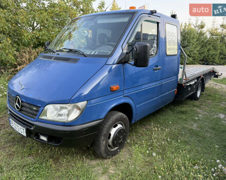 Синий Мерседес Sprinter, объемом двигателя 2.15 л и пробегом 800 тыс. км за 15000 $, фото 9 на Automoto.ua