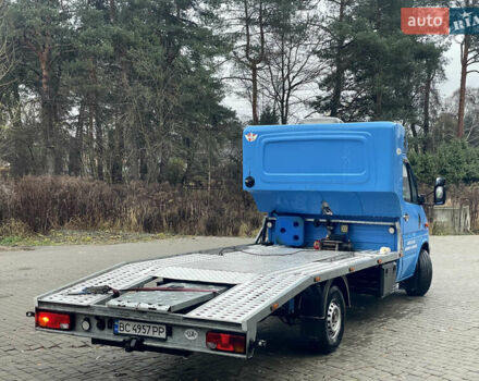 Синий Мерседес Sprinter, объемом двигателя 2.15 л и пробегом 378 тыс. км за 15000 $, фото 2 на Automoto.ua