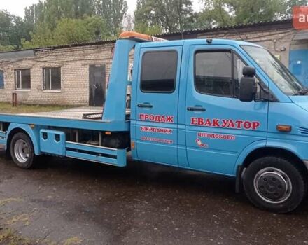 Синий Мерседес Sprinter, объемом двигателя 2.7 л и пробегом 326 тыс. км за 22000 $, фото 6 на Automoto.ua