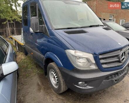 Синий Мерседес Sprinter, объемом двигателя 2.15 л и пробегом 620 тыс. км за 13500 $, фото 2 на Automoto.ua