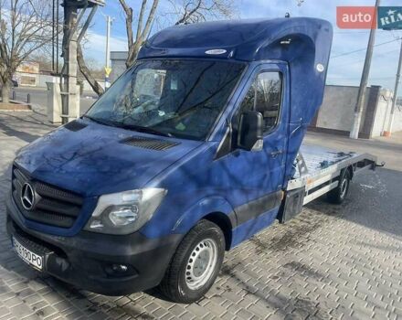 Синий Мерседес Sprinter, объемом двигателя 3 л и пробегом 359 тыс. км за 26700 $, фото 4 на Automoto.ua