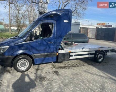 Синий Мерседес Sprinter, объемом двигателя 3 л и пробегом 359 тыс. км за 26700 $, фото 3 на Automoto.ua