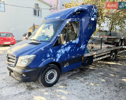 Синий Мерседес Sprinter, объемом двигателя 3 л и пробегом 359 тыс. км за 26700 $, фото 1 на Automoto.ua