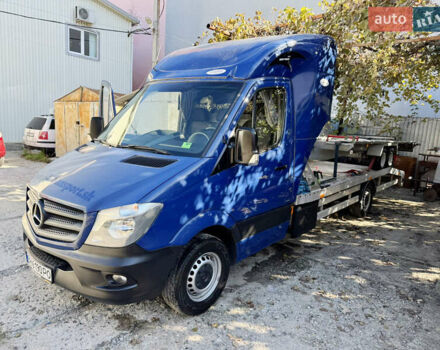 Синий Мерседес Sprinter, объемом двигателя 3 л и пробегом 359 тыс. км за 26700 $, фото 2 на Automoto.ua