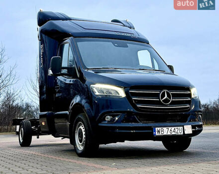 Синий Мерседес Sprinter, объемом двигателя 3 л и пробегом 850 тыс. км за 22222 $, фото 2 на Automoto.ua
