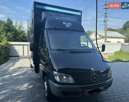 Синий Мерседес Sprinter, объемом двигателя 2.7 л и пробегом 220 тыс. км за 21500 $, фото 5 на Automoto.ua