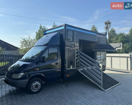 Синий Мерседес Sprinter, объемом двигателя 2.7 л и пробегом 220 тыс. км за 21500 $, фото 8 на Automoto.ua