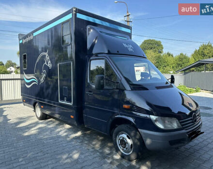 Синий Мерседес Sprinter, объемом двигателя 2.7 л и пробегом 220 тыс. км за 21500 $, фото 6 на Automoto.ua