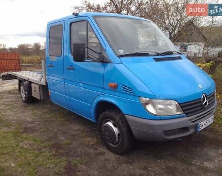 Синий Мерседес Sprinter, объемом двигателя 2.2 л и пробегом 251 тыс. км за 15900 $, фото 9 на Automoto.ua