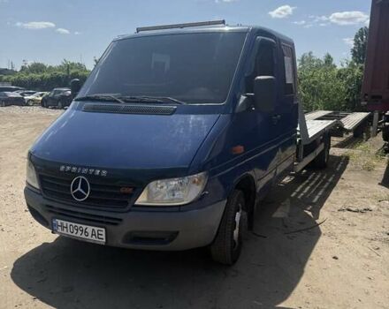 Синий Мерседес Sprinter, объемом двигателя 2.69 л и пробегом 600 тыс. км за 18500 $, фото 1 на Automoto.ua