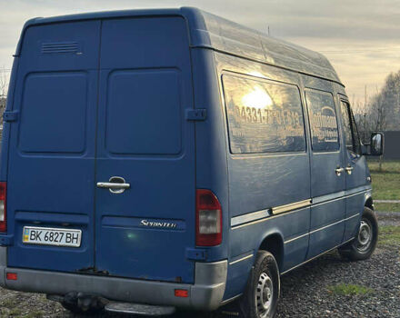 Синий Мерседес Sprinter, объемом двигателя 2.2 л и пробегом 368 тыс. км за 8500 $, фото 7 на Automoto.ua