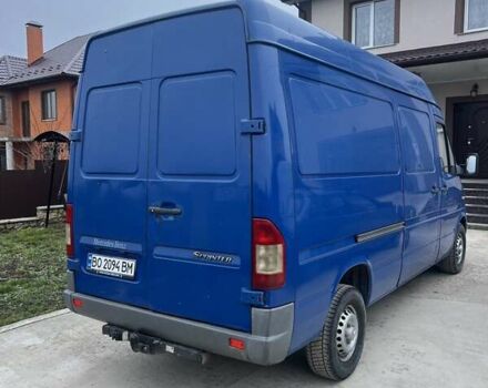 Синий Мерседес Sprinter, объемом двигателя 2.1 л и пробегом 346 тыс. км за 8100 $, фото 2 на Automoto.ua