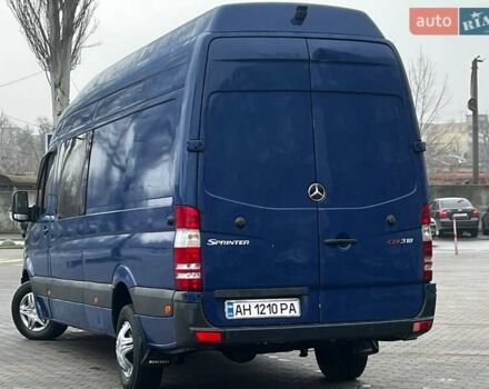 Синій Мерседес Sprinter, об'ємом двигуна 3 л та пробігом 603 тис. км за 11500 $, фото 1 на Automoto.ua