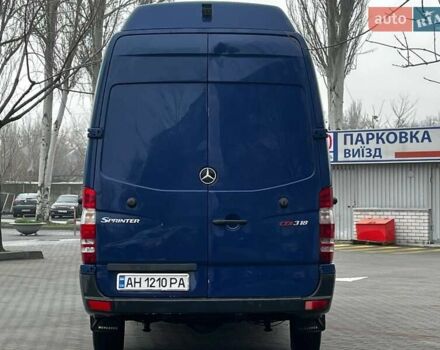 Синій Мерседес Sprinter, об'ємом двигуна 3 л та пробігом 603 тис. км за 11500 $, фото 2 на Automoto.ua
