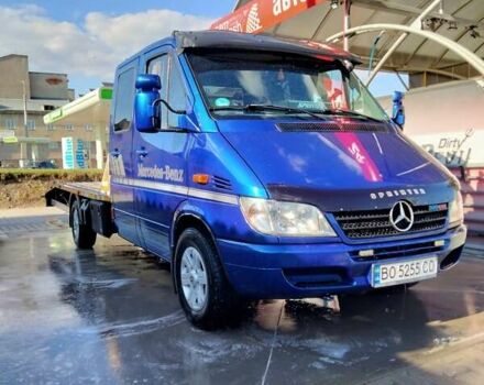Синий Мерседес Sprinter, объемом двигателя 2.7 л и пробегом 263 тыс. км за 24500 $, фото 14 на Automoto.ua