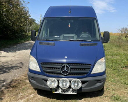 Синий Мерседес Sprinter, объемом двигателя 2.2 л и пробегом 511 тыс. км за 10300 $, фото 1 на Automoto.ua