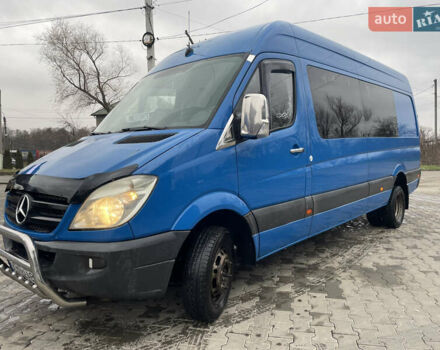 Синий Мерседес Sprinter, объемом двигателя 2.15 л и пробегом 444 тыс. км за 10999 $, фото 2 на Automoto.ua