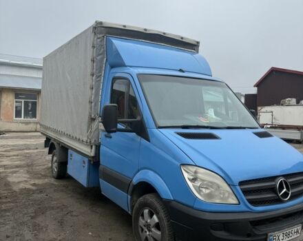 Синий Мерседес Sprinter, объемом двигателя 2.1 л и пробегом 420 тыс. км за 12500 $, фото 1 на Automoto.ua