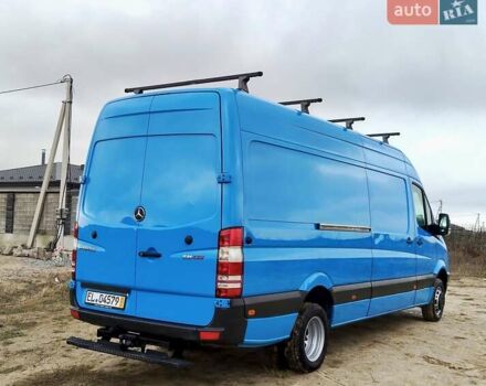 Синий Мерседес Sprinter, объемом двигателя 2.2 л и пробегом 363 тыс. км за 19300 $, фото 13 на Automoto.ua