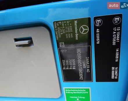 Синий Мерседес Sprinter, объемом двигателя 2.2 л и пробегом 363 тыс. км за 19300 $, фото 44 на Automoto.ua