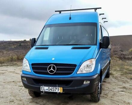 Синий Мерседес Sprinter, объемом двигателя 2.2 л и пробегом 363 тыс. км за 19300 $, фото 5 на Automoto.ua