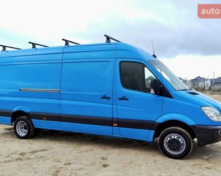 Синий Мерседес Sprinter, объемом двигателя 2.2 л и пробегом 363 тыс. км за 19300 $, фото 22 на Automoto.ua