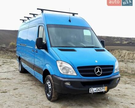 Синий Мерседес Sprinter, объемом двигателя 2.2 л и пробегом 363 тыс. км за 19300 $, фото 16 на Automoto.ua