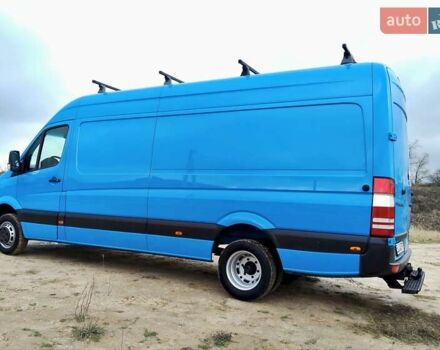 Синий Мерседес Sprinter, объемом двигателя 2.2 л и пробегом 363 тыс. км за 19300 $, фото 19 на Automoto.ua