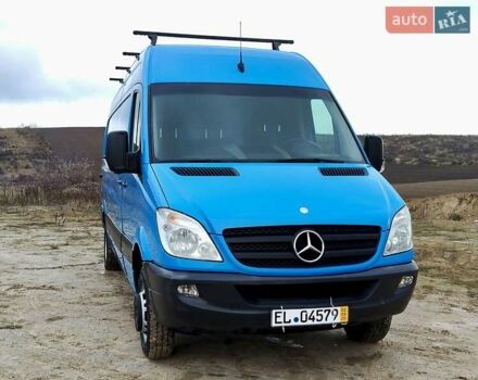 Синий Мерседес Sprinter, объемом двигателя 2.2 л и пробегом 363 тыс. км за 19300 $, фото 1 на Automoto.ua