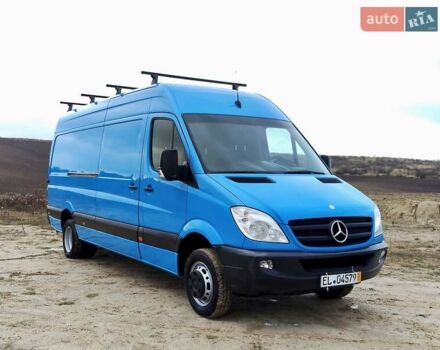 Синий Мерседес Sprinter, объемом двигателя 2.2 л и пробегом 363 тыс. км за 19300 $, фото 15 на Automoto.ua
