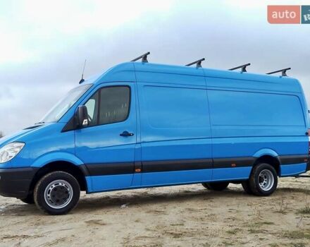 Синий Мерседес Sprinter, объемом двигателя 2.2 л и пробегом 363 тыс. км за 19300 $, фото 7 на Automoto.ua