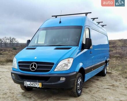 Синий Мерседес Sprinter, объемом двигателя 2.2 л и пробегом 363 тыс. км за 19300 $, фото 2 на Automoto.ua