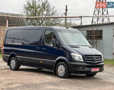 Синий Мерседес Sprinter, объемом двигателя 2.2 л и пробегом 310 тыс. км за 17500 $, фото 16 на Automoto.ua