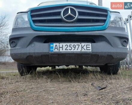Синій Мерседес Sprinter, об'ємом двигуна 2.2 л та пробігом 253 тис. км за 20000 $, фото 17 на Automoto.ua