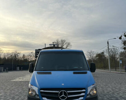 Синій Мерседес Sprinter, об'ємом двигуна 2.2 л та пробігом 220 тис. км за 18000 $, фото 2 на Automoto.ua
