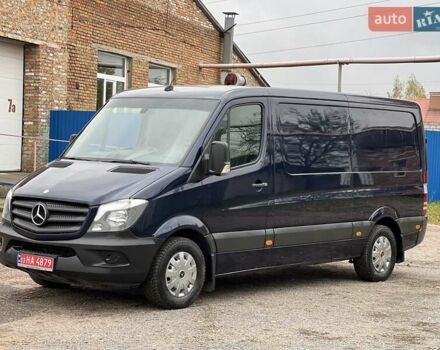 Синий Мерседес Sprinter, объемом двигателя 2.2 л и пробегом 310 тыс. км за 17500 $, фото 2 на Automoto.ua
