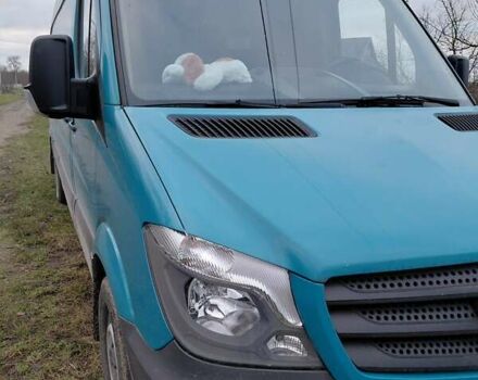 Синій Мерседес Sprinter, об'ємом двигуна 2.2 л та пробігом 253 тис. км за 20000 $, фото 35 на Automoto.ua