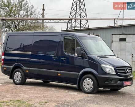 Синий Мерседес Sprinter, объемом двигателя 2.2 л и пробегом 310 тыс. км за 17500 $, фото 15 на Automoto.ua