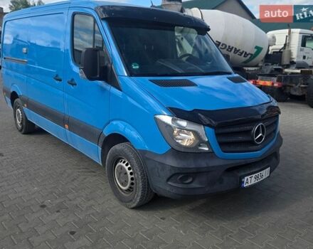 Синий Мерседес Sprinter, объемом двигателя 2.1 л и пробегом 184 тыс. км за 20500 $, фото 2 на Automoto.ua