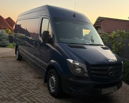 Синий Мерседес Sprinter, объемом двигателя 2.14 л и пробегом 201 тыс. км за 15552 $, фото 1 на Automoto.ua