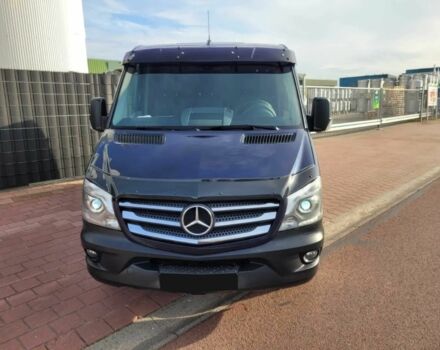 Синий Мерседес Sprinter, объемом двигателя 3 л и пробегом 71 тыс. км за 10500 $, фото 1 на Automoto.ua