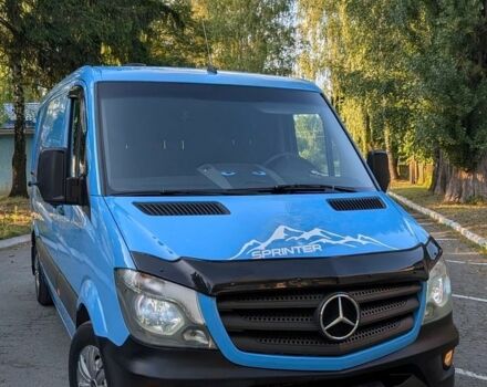 Синий Мерседес Sprinter, объемом двигателя 2.14 л и пробегом 392 тыс. км за 18500 $, фото 1 на Automoto.ua