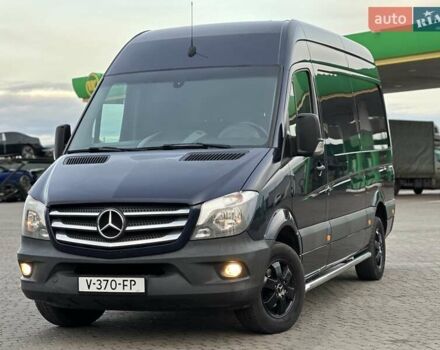 Синий Мерседес Sprinter, объемом двигателя 2.2 л и пробегом 320 тыс. км за 18900 $, фото 1 на Automoto.ua