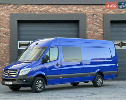 Синій Мерседес Sprinter, об'ємом двигуна 3 л та пробігом 351 тис. км за 31700 $, фото 2 на Automoto.ua