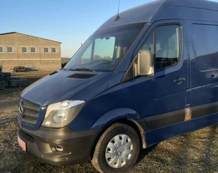 Синий Мерседес Sprinter, объемом двигателя 2.2 л и пробегом 360 тыс. км за 19800 $, фото 2 на Automoto.ua